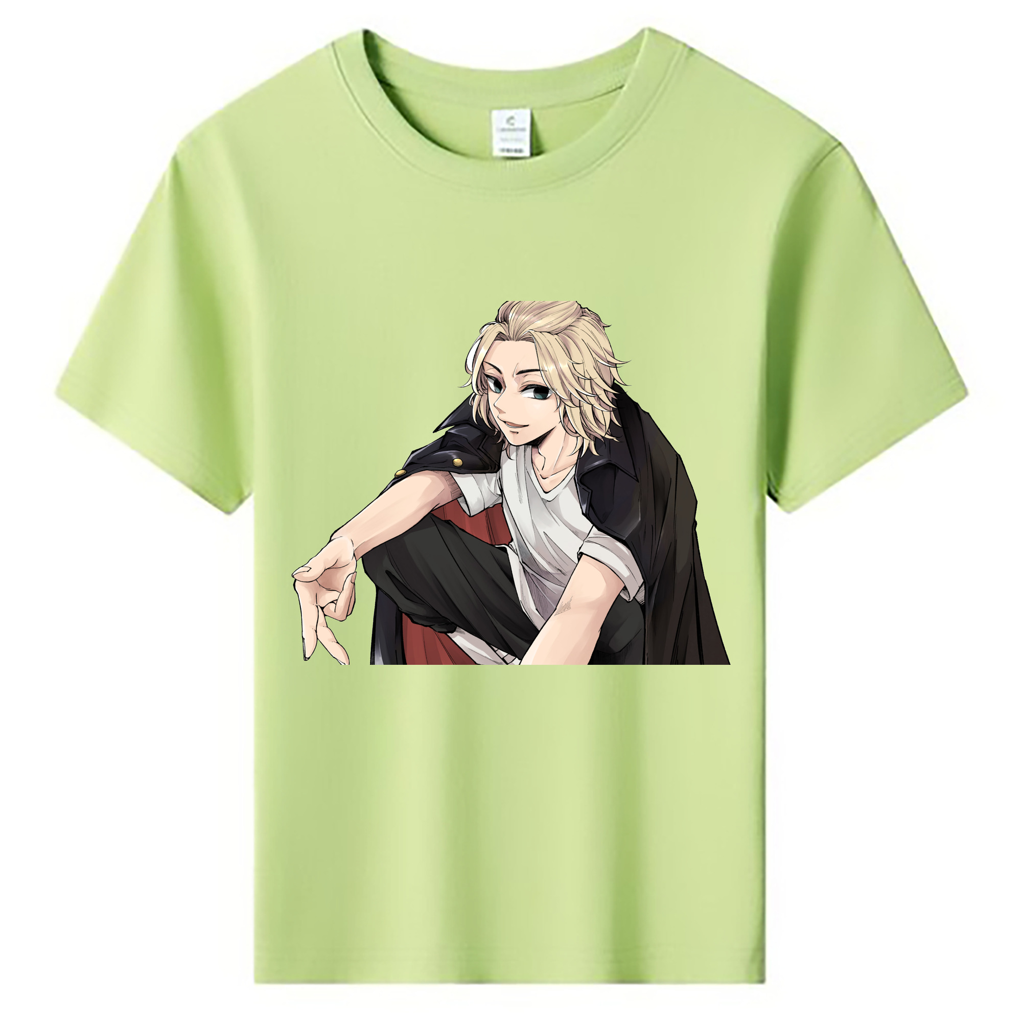 （画像用） 東京リベンジャーズ Tokyo Revengers 綿100％キッズTシャツ（フロントプリント）